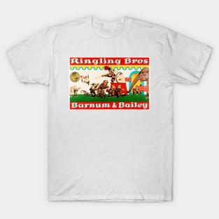 Ringling Bros Barnum & Bailey WORLD'S GREATEST SHOW Trained Animal CIRCUS T-Shirt